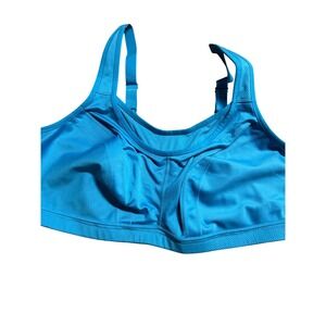 ZeroBound Blue Sports Bra Size 48G High Impact Workout Activewear